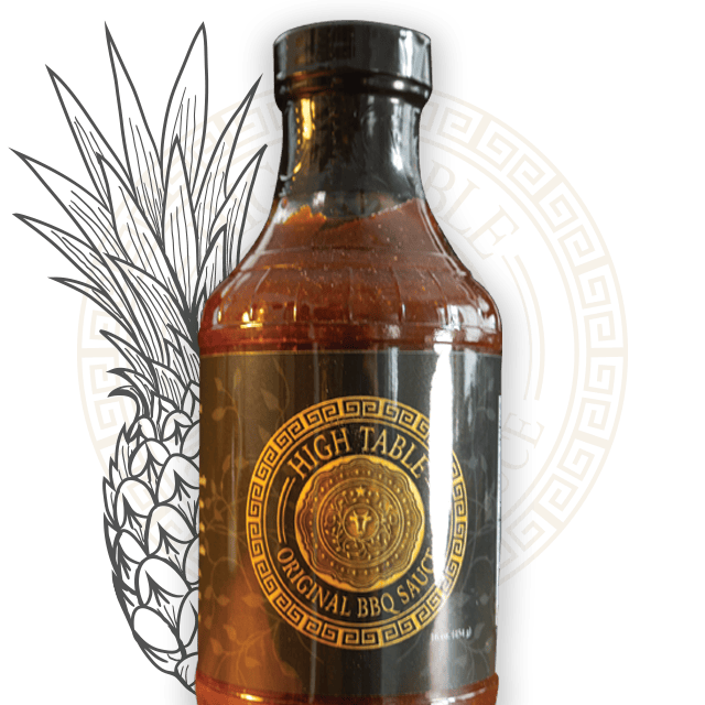 High Table Original BBQ Sauce Bottle